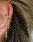 Double Chain Ear Cuff