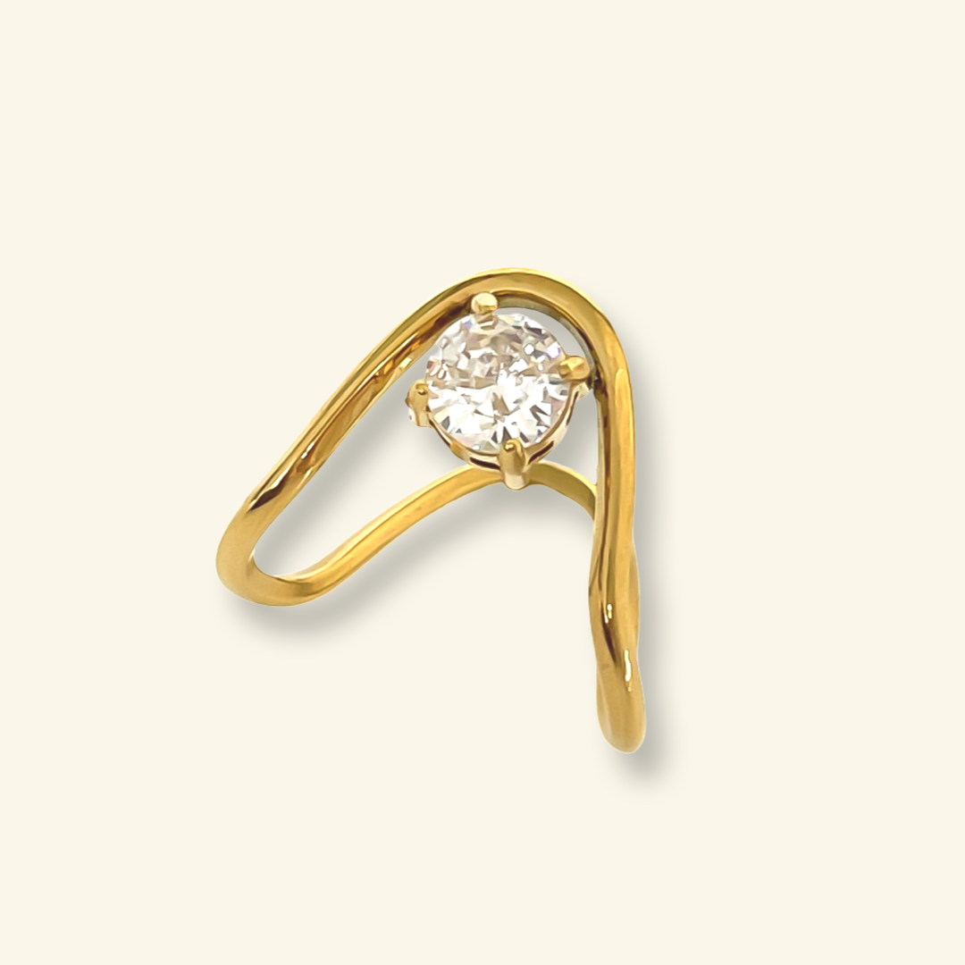 Diamonette Crescent Ring – Hartlyn Jewelry Co.
