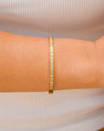 Honeycomb Bangle