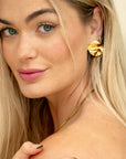 Ripple Statement Studs