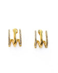 Faux Triple Hoops