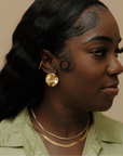 Ripple Statement Studs