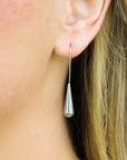 Sleek Teardrop Earrings