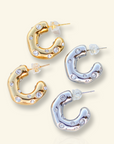 Luxe Bubble Hoops