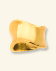 Wave Statement Ring