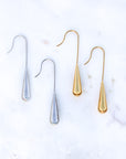 Sleek Teardrop Earrings