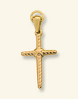 Woven Cross Charm