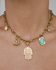 Large Hamsa Charm