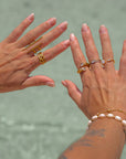 Entwined Stack Ring